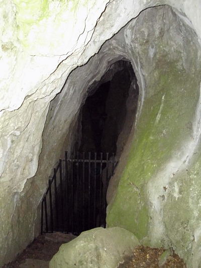 Zamovan vstup do jeskyn Propstka