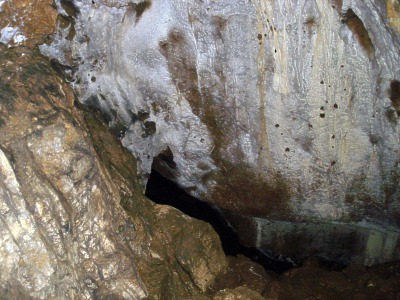 Mlina jeskyn - chodba z Kamenitho dmu k Hlavni dla