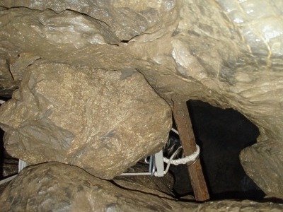 Netoprka - skaln blok pod trmem