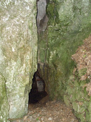 Propstka u Veruniny jeskyn - vstup